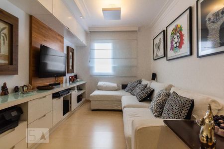 Sala de TV de apartamento para alugar com 2 quartos, 82m² em Vila Sofia, São Paulo