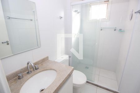 Banheiro da Suíte de apartamento à venda com 2 quartos, 57m² em Vila Andrade, São Paulo
