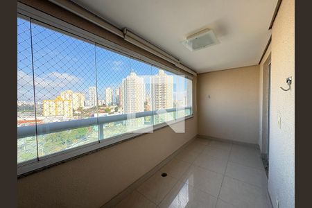 Varanda gourmet de apartamento à venda com 3 quartos, 80m² em Campestre, Santo André