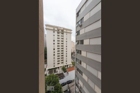 Vista varanda de apartamento à venda com 1 quarto, 50m² em Jardim Paulista, São Paulo