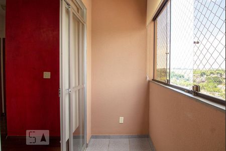 Varanda de apartamento para alugar com 2 quartos, 55m² em Caiçaras, Belo Horizonte