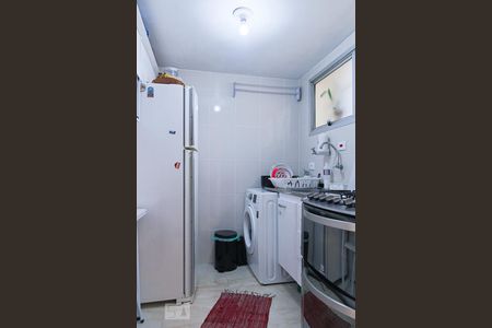 Cozinha de apartamento para alugar com 1 quarto, 33m² em Santa Cecília, São Paulo