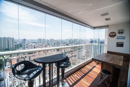 Varanda Gourmet de apartamento para alugar com 2 quartos, 73m² em Tatuapé, São Paulo