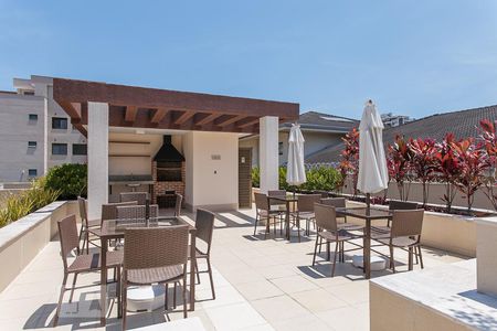 Apartamento à venda com 80m², 1 quarto e 1 vagaChurrasqueira