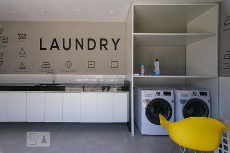 Apartamento à venda com 80m², 1 quarto e 1 vagaLavanderia