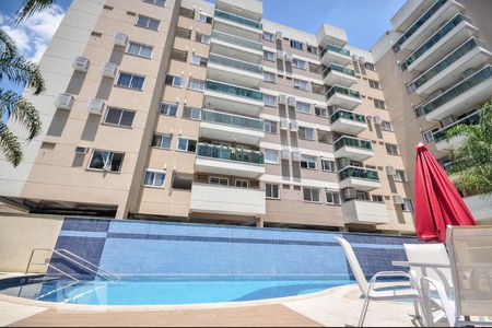 Piscina e Fachada de apartamento à venda com 3 quartos, 77m² em Taquara, Rio de Janeiro
