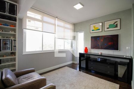Sala de TV de apartamento para alugar com 2 quartos, 158m² em Pinheiros, São Paulo