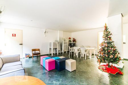 Apartamento para alugar com 40m², 1 quarto e 1 vagaSalão de festas