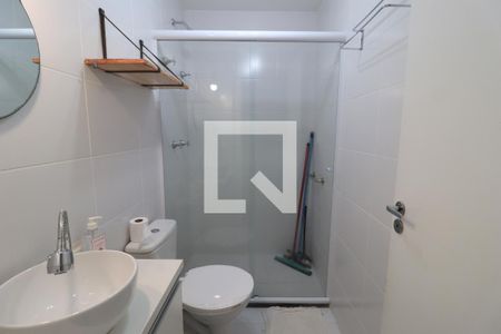 Banheiro de kitnet/studio à venda com 1 quarto, 27m² em Tatuapé, São Paulo