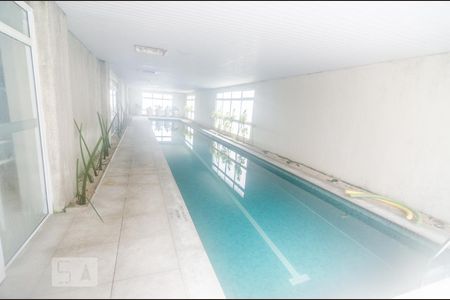 Área Comum - Piscina de apartamento para alugar com 1 quarto, 50m² em Jardim Anália Franco, São Paulo