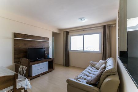 Sala de apartamento para alugar com 2 quartos, 58m² em Vila Valparaíso, Santo André