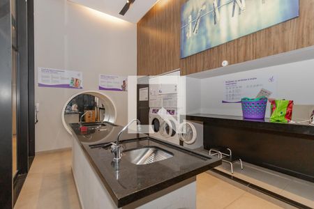 Studio para alugar com 30m², 1 quarto e 1 vagaLavanderia