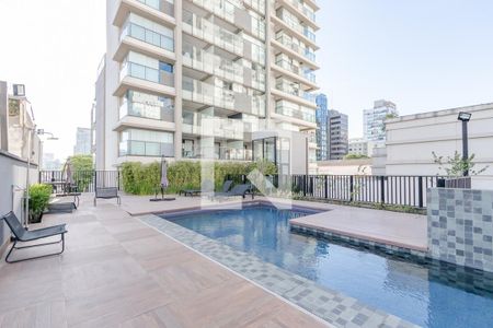 Studio para alugar com 30m², 1 quarto e 1 vagaPiscina