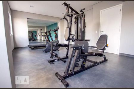 Apartamento para alugar com 33m², 1 quarto e sem vaga Apartamento para alugar com 33m², 1 quarto e sem vagaÁrea comum - Academia