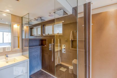 Apartamento à venda com 140m², 3 quartos e 1 vaga Apartamento à venda com 140m², 3 quartos e 1 vagaBanheiro da suíte