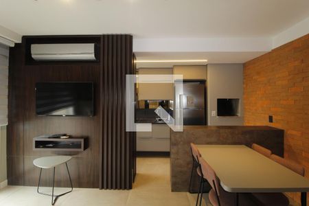 Sala de apartamento para alugar com 1 quarto, 52m² em Petrópolis, Porto Alegre