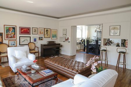 Sala de apartamento para alugar com 3 quartos, 294m² em Santa Cecília, São Paulo