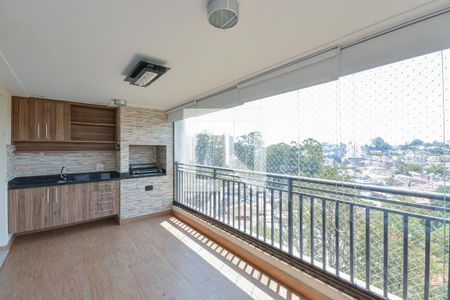 Varanda da Sala de apartamento para alugar com 3 quartos, 170m² em Jardim Marajoara, São Paulo