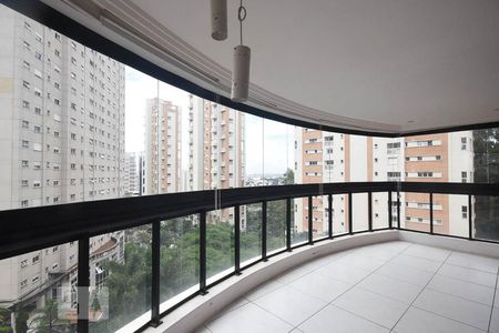 Varanda de apartamento à venda com 3 quartos, 160m² em Panamby, São Paulo