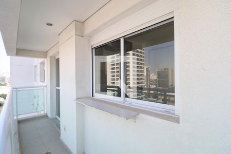 Varanda Sala de apartamento para alugar com 1 quarto, 41m² em Várzea da Barra Funda, São Paulo