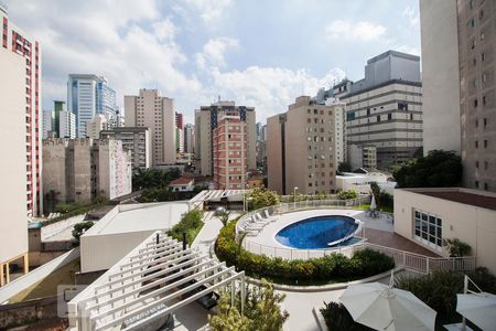 Vista do studio de kitnet/studio para alugar com 1 quarto, 36m² em Bela Vista, São Paulo