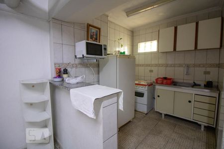 Cozinha do  salão  de festa de apartamento para alugar com 1 quarto, 52m² em Demarchi, São Bernardo do Campo
