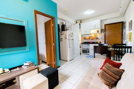 Sala de apartamento para alugar com 1 quarto, 36m² em Zona Industrial (guará), Brasília