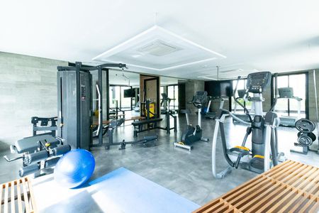 Apartamento para alugar com 42m², 1 quarto e 1 vaga Apartamento para alugar com 42m², 1 quarto e 1 vagaAcademia