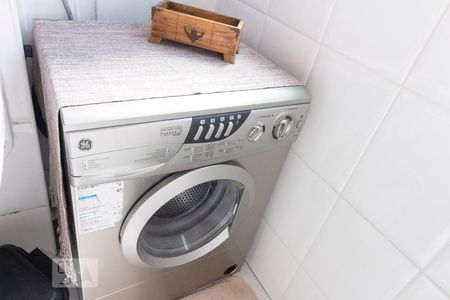 Studio para alugar com 28m², 1 quarto e 1 vaga Studio para alugar com 28m², 1 quarto e 1 vagaDetalhe área de serviço