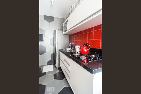 Cozinha de apartamento à venda com 1 quarto, 40m² em Petrópolis, Porto Alegre