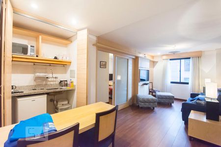 Sala de apartamento para alugar com 1 quarto, 40m² em Planalto Paulista, São Paulo