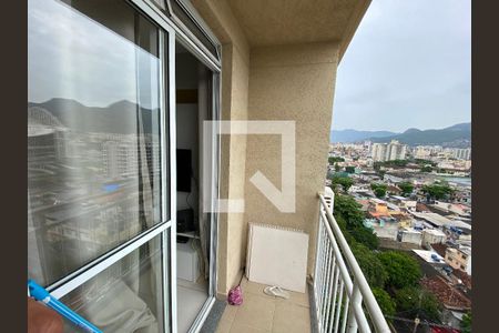 Varanda da Sala de apartamento à venda com 2 quartos, 55m² em Engenho de Dentro, Rio de Janeiro
