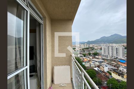 Varanda da Sala de apartamento à venda com 2 quartos, 55m² em Engenho de Dentro, Rio de Janeiro