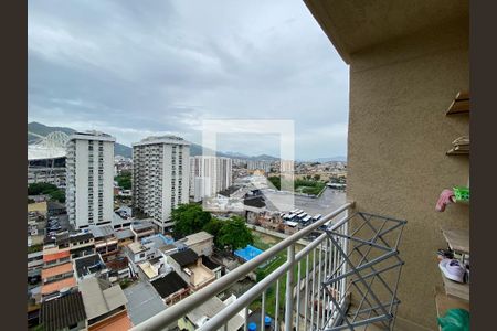 Varanda da Sala de apartamento à venda com 2 quartos, 55m² em Engenho de Dentro, Rio de Janeiro