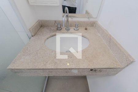 Banheiro de kitnet/studio à venda com 1 quarto, 34m² em Bela Vista, São Paulo