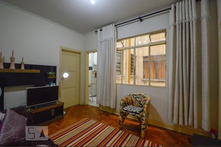 Sala de apartamento para alugar com 1 quarto, 53m² em República, São Paulo