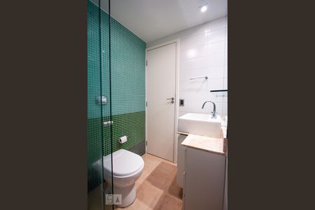 Banheiro da Suíte de apartamento à venda com 3 quartos, 89m² em Botafogo., Rio de Janeiro