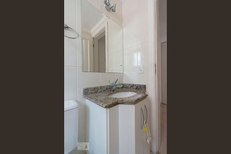 Banheiro de apartamento à venda com 2 quartos, 106m² em Vila Gilda, Santo André