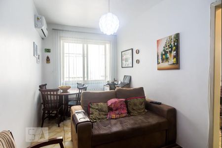 Sala de apartamento à venda com 1 quarto, 37m² em Bom Fim, Porto Alegre
