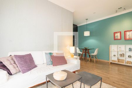 Sala de apartamento para alugar com 2 quartos, 60m² em Moema, São Paulo