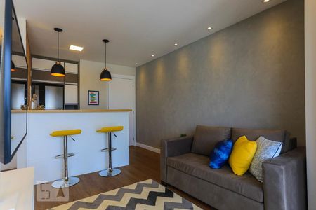 Sala TV de apartamento para alugar com 1 quarto, 40m² em Sumarezinho, São Paulo