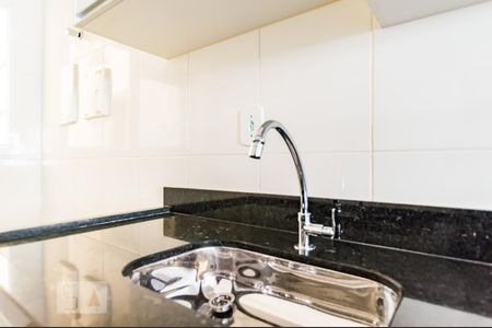 Cozinha de apartamento para alugar com 1 quarto, 35m² em Chácara da Barra, Campinas