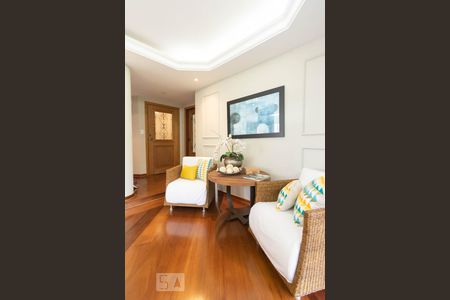 Sala Estar de apartamento à venda com 3 quartos, 198m² em Campo Belo, São Paulo