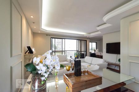 Sala de apartamento à venda com 3 quartos, 198m² em Campo Belo, São Paulo