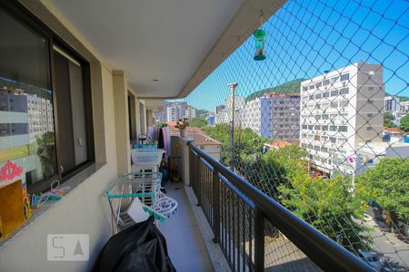 Vista da Varanda de apartamento à venda com 3 quartos, 90m² em Botafogo, Rio de Janeiro