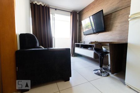 Sala de apartamento para alugar com 1 quarto, 33m² em Águas Claras, Brasília