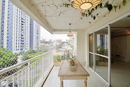 Varanda da Sala de apartamento para alugar com 2 quartos, 100m² em Vila Progredior, São Paulo