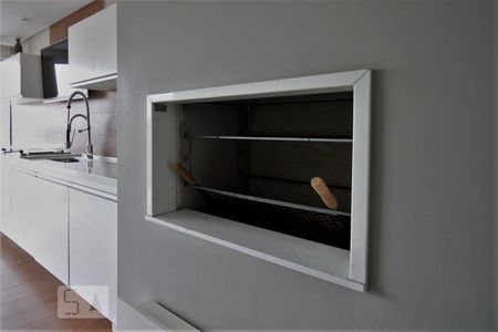 Apartamento à venda com 180m², 4 quartos e 3 vagasDetalhe da varanda gourmet