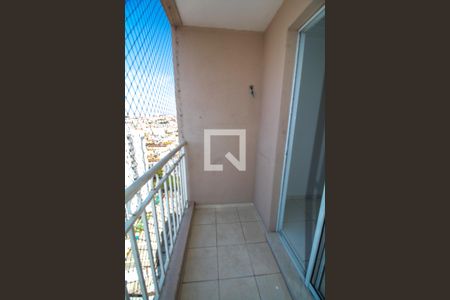 Varanda da Sala de apartamento para alugar com 2 quartos, 50m² em Vila Antonieta, São Paulo