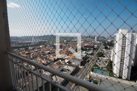 Varanda da Sala de apartamento para alugar com 2 quartos, 50m² em Vila Antonieta, São Paulo